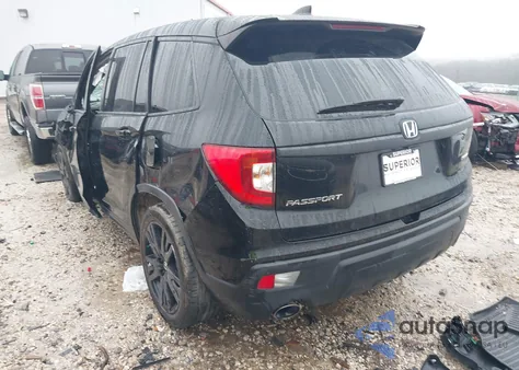 2021 Honda Passport 2Wd Sport from USA, damaged, VIN 5FNYF7H29MB000120